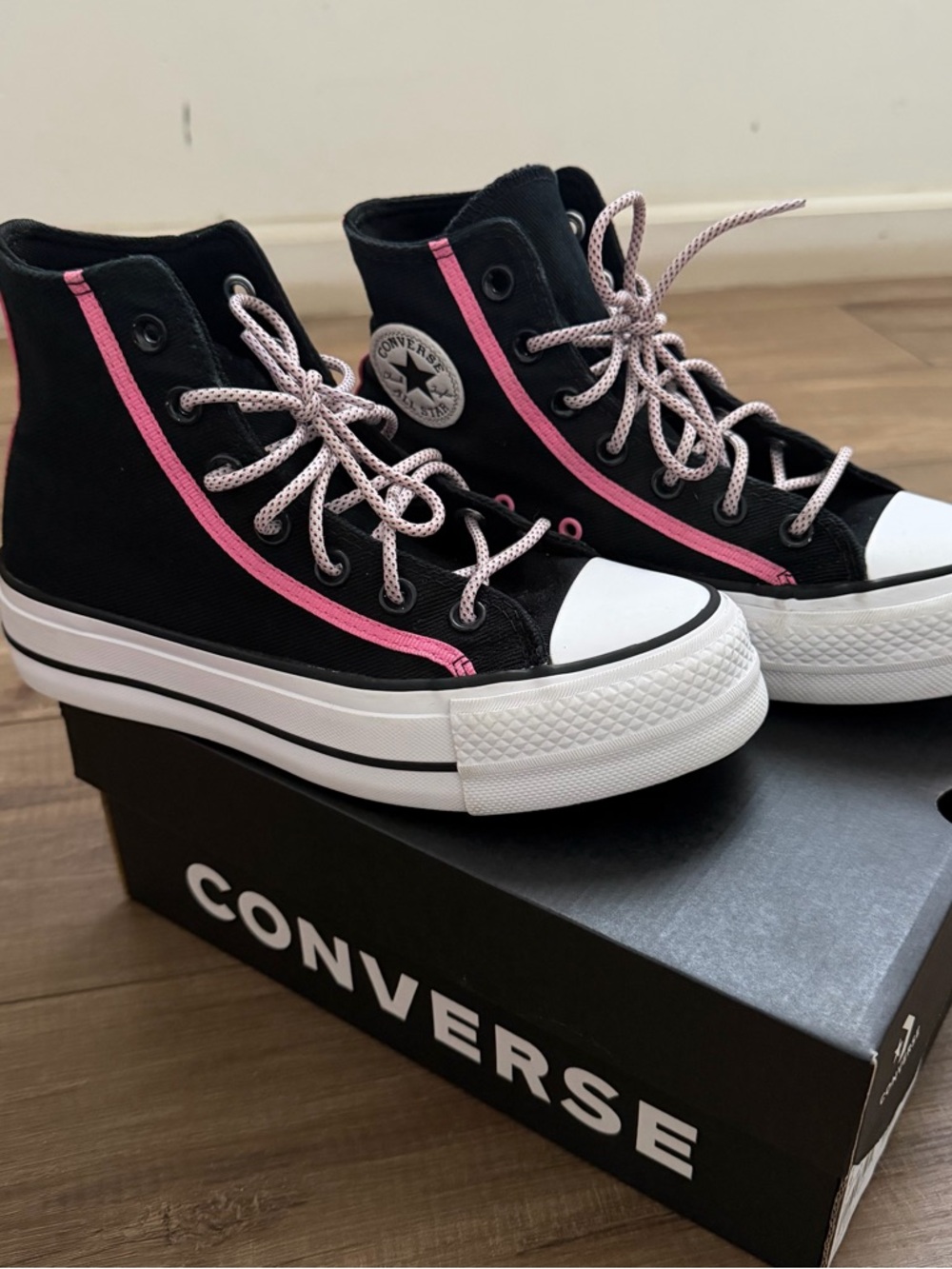 Converse CTAS Hi Lift Utility Twist Canvas Women's Platform Sneakers